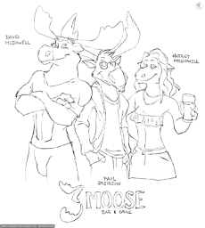 three-moose-sketch